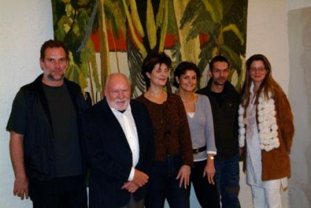 Premier comité: Alain, Jean-Paul, Josiane, Marianne, Alain Yoch, Joséphine